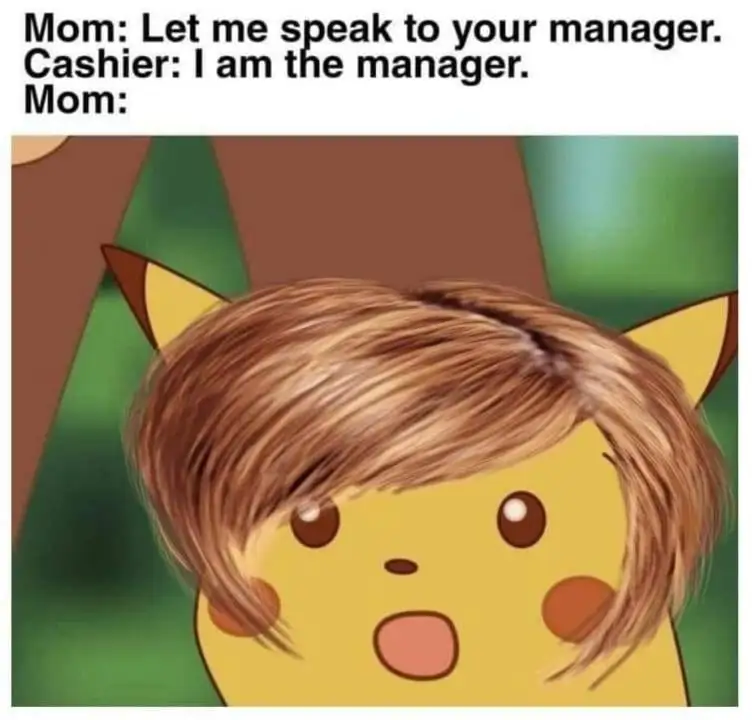 Surprised Pikachu